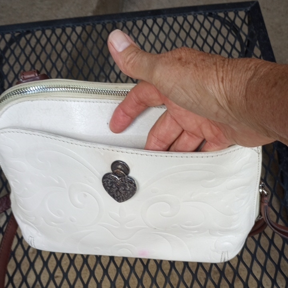 Brighton Ivory Organizer Cross Boby - Picture 4 of 9